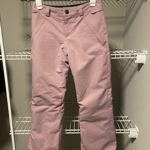 NWOT * Volcom Dusty Lavender Girls Silver Pine Insulated Snow Pants -Size Medium